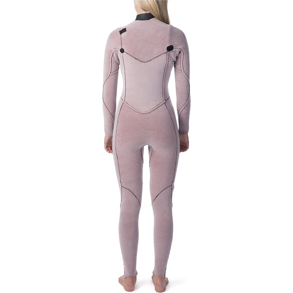 2020 Rip Curl Womens Flashbomb 5/3mm Chest Zip Wetsuit Black / White WST9GS